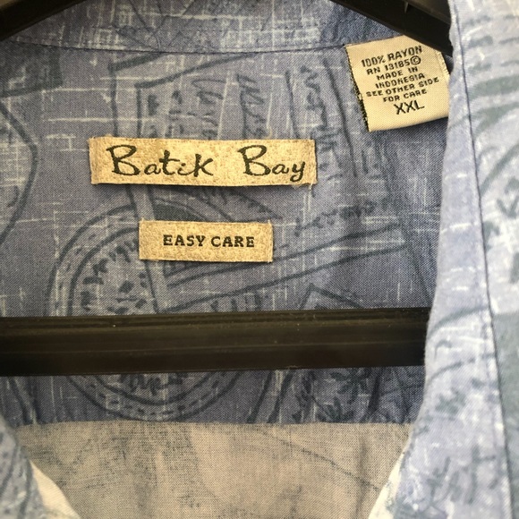 ❌SOLD❌Batik Bay Easy Care Travel Shirt - Picture 8 of 8